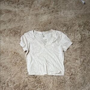 Bozzolo Cream Short Sleeve Tee